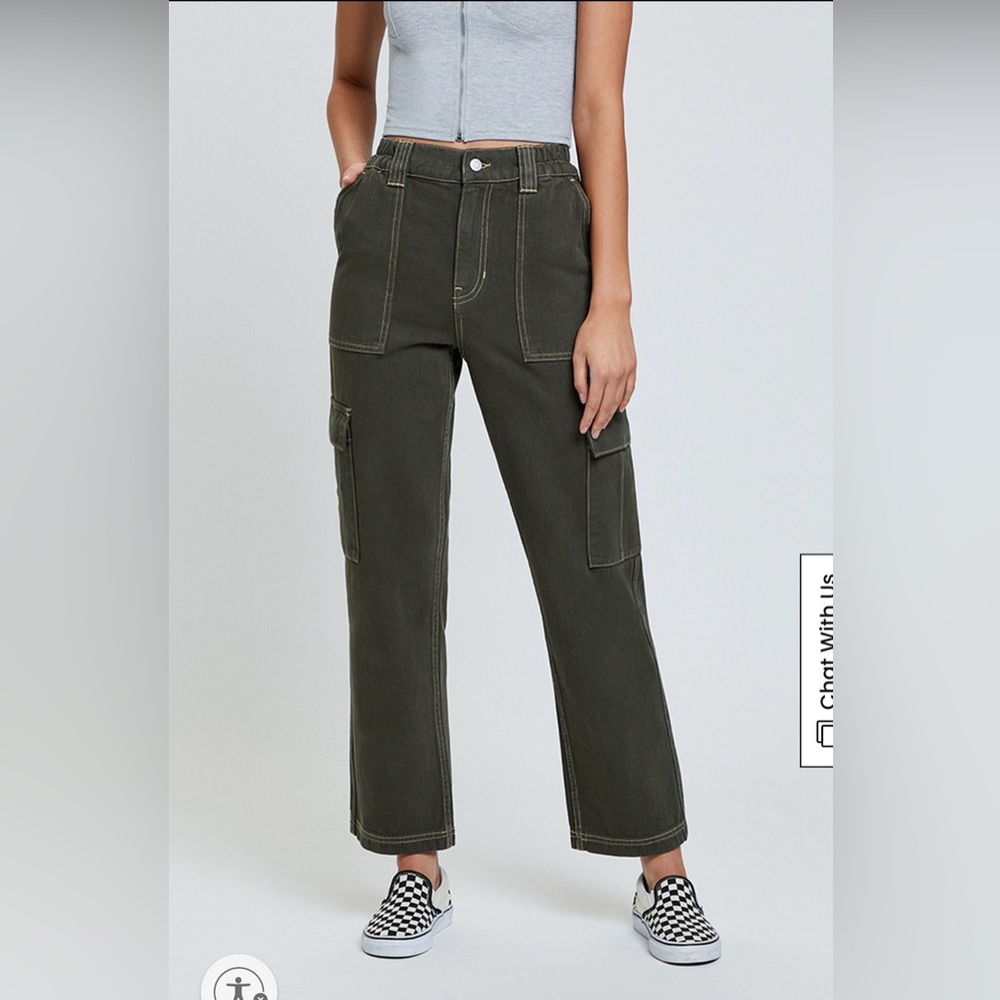 PACSUN OLIVERINE UTILITY CARGO PANTS